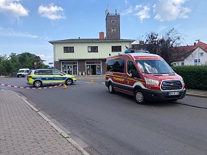 Unfall in Bleicherode