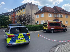 Unfall in Bleicherode