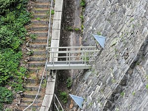 An der Neust&auml;dter Staumauer 