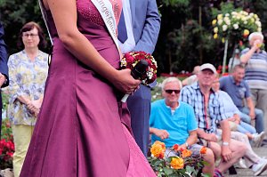 Kr&ouml;nung der Rosenk&ouml;nigin in Sangerhausen