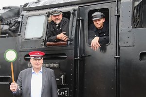 Wieder Dampf auf dem Kessel - seit heute kann man mit der HSB von Nordhausen aus wieder auf den Brocken fahren