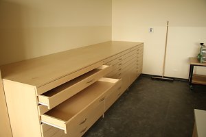 Die neuen R&auml;ume des Humboldt-Gymnasiums k&ouml;nnen sich langsam sehen lassen