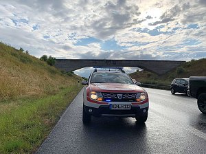 Unfall auf der A38