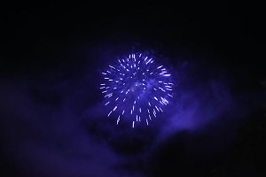Teich in Flammen