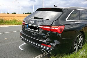 Unfall auf der B4