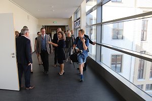 Es ist geschafft: das Oberstufengeb&auml;ude des Humboldt-Gymnasiums wurde heute Nachmittag offiziell seiner Bestimmung &uuml;bergeben