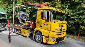 Unfall bei Krimderode