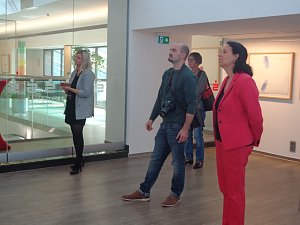 Ausstellung in der Kreissparkasse