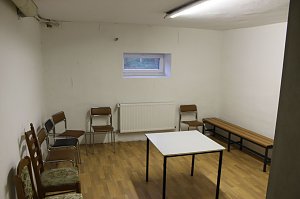 Umkleider&auml;ume im Keller der Geseniusstra&szlig;e