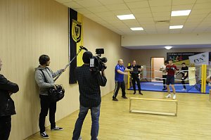 MDR beim Training der BSG-Boxer