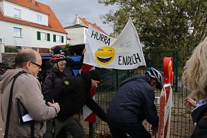 Der Radweg zwischen Nordhausen und Hesserode wurde heute offiziell er&ouml;ffnet