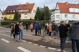 Der Radweg zwischen Nordhausen und Hesserode wurde heute offiziell er&ouml;ffnet