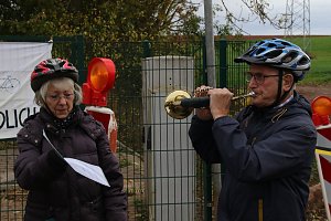 Der Radweg zwischen Nordhausen und Hesserode wurde heute offiziell er&ouml;ffnet