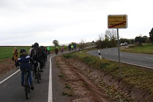 Der Radweg zwischen Nordhausen und Hesserode wurde heute offiziell er&ouml;ffnet