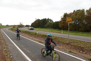 Der Radweg zwischen Nordhausen und Hesserode wurde heute offiziell er&ouml;ffnet