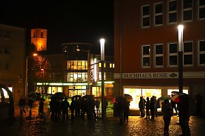 Montagsdemo gegen Coronama&szlig;nahmen in Nordhausen