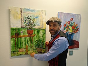 Neue Ausstellung in der Kreissparkasse