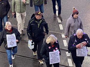 Montagsdemo in Nordhausen