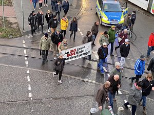Montagsdemo in Nordhausen