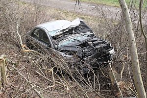 Unfall bei Nordhausen auf der A38