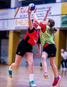 Handball in der Ballspielhalle