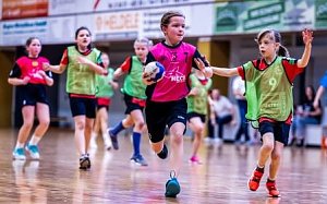 Handball in der Ballspielhalle