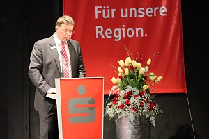 Verabschiedung von Wolfgang Asche im Theater