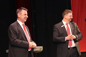 Verabschiedung von Wolfgang Asche im Theater