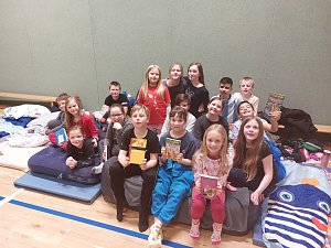 Lesenacht in Salzaer Grundschule