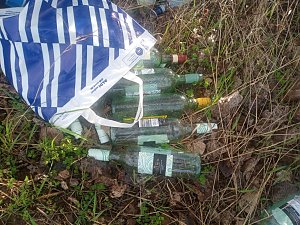 M&uuml;llfund auf dem Weg nach Bielen