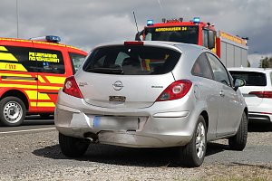Unfall auf der Kasseler Landstra&szlig;e