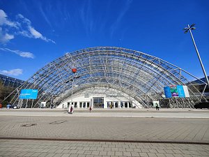 Peter Blei unterwegs auf der "Partner Pferd" in Leipzig