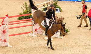 Peter Blei unterwegs auf der "Partner Pferd" in Leipzig