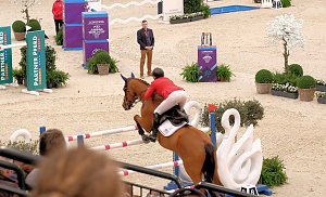 Peter Blei unterwegs auf der "Partner Pferd" in Leipzig