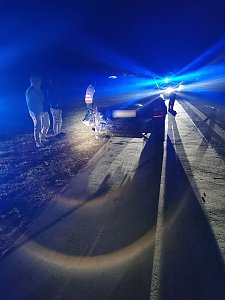 Unfall auf der Autobahn