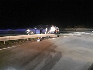 Unfall auf der Autobahn