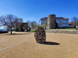 Peter Blei auf Osterspaziergang