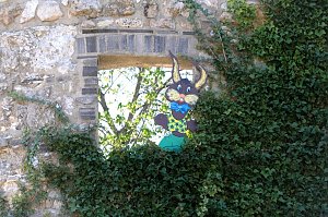 Peter Blei auf Osterspaziergang