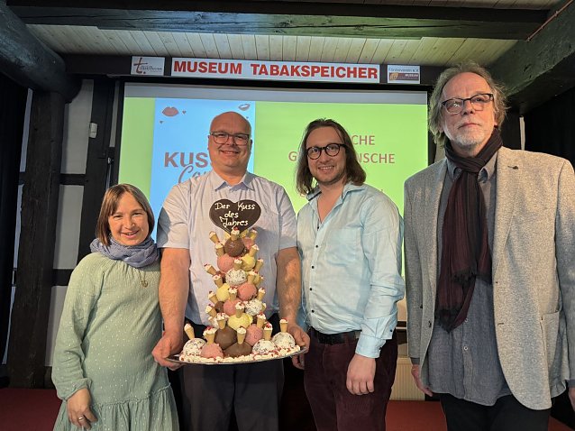Peter Blei auf Osterspaziergang