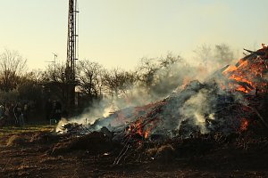 Osterfeuer in Kleinbodungen