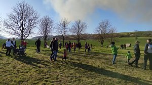 Osterfeuer in Kleinbodungen