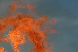 Osterfeuer bei Krimderode