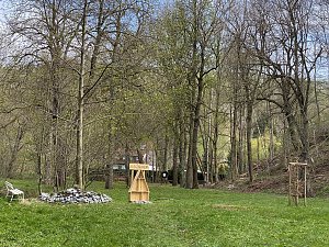 Kr&auml;uterschnecke im L&ouml;nspark
