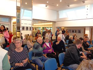 Ausstellungser&ouml;ffnung in der Sparkasse