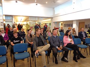 Ausstellungser&ouml;ffnung in der Sparkasse
