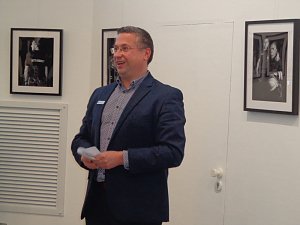Ausstellungser&ouml;ffnung in der Sparkasse