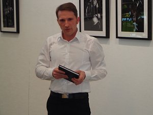 Ausstellungser&ouml;ffnung in der Sparkasse