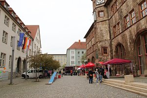1. Mai auf dem Nordh&auml;user Rathausplatz