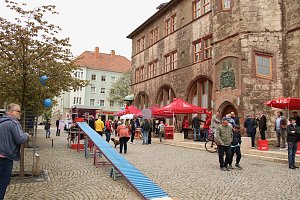 1. Mai auf dem Nordh&auml;user Rathausplatz