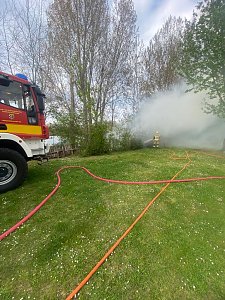 Feuer beim Kanu-Sport-Verein